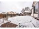 A fully fenced backyard offers privacy and security at 1940 W 101St Ct, Thornton, CO 80260