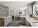 Open-concept kitchen and dining area with updated cabinetry and stainless steel appliances at 269 Beryl Way, Broomfield, CO 80020