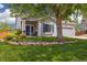 Inviting single-Gathering home featuring a lush front yard and a charming entrance, perfect for Gathering living at 11030 Glacier Park Cir, Parker, CO 80138