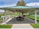 Community picnic pavilion offers a shaded seating area and convenient access at 11030 Glacier Park Cir, Parker, CO 80138