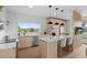 Modern kitchen featuring stainless steel appliances and scenic mountain views at 974 N Faver Dr, Castle Rock, CO 80109