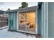 View of bedroom through sliding glass doors at 2590 S Meade St, Denver, CO 80219