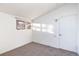 Bedroom with gray carpet and window views at 2590 S Meade St, Denver, CO 80219