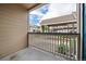 Balcony view showcasing the outdoor space at 3845 Canyon Ranch Rd # 102, Highlands Ranch, CO 80126