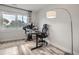 Bright office space with natural light, a modern desk and chair setup at 4728 S Acoma St, Englewood, CO 80110