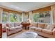 Bright living room featuring neutral decor, hardwood floors, and large windows with a garden view at 199 Lafayette St, Denver, CO 80218