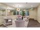 Inviting lobby features comfortable seating, elegant lighting, and a modern interior design at 130 N Pearl St # 1103, Denver, CO 80203
