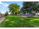 Expansive backyard featuring a well-maintained lawn, mature trees, and a peaceful, private setting at 2089 Meadow Sweet Ln, Erie, CO 80516