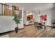 Inviting dining area with an open view to kitchen and stairwell at 2972 W Long Dr # C, Littleton, CO 80120