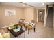 Finished basement area featuring carpeted floors, neutral walls, and access to staircase at 19803 Victorian Way, Parker, CO 80138