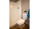 Bathroom featuring a white shower and toilet with neutral walls at 19803 Victorian Way, Parker, CO 80138