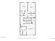 Detailed floor plan showing bedrooms, bathroom, and primary bedroom layout with closet spaces at 5399 Valentia St, Denver, CO 80238