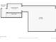 Floor plan displaying laundry room and garage dimensions, offering ample space at 5399 Valentia St, Denver, CO 80238
