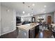 Spacious kitchen view into the living room at 10597 Casper St, Parker, CO 80134