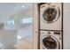 Convenient laundry room with stackable washer and dryer units at 1439 Garfield St, Denver, CO 80206