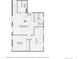 Basement floor plan featuring a rec room, bedroom, wet bar, bathroom and utility and storage areas at 1395 S Josephine St, Denver, CO 80210