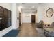 A stylish lobby featuring comfortable seating and modern decor, creating a welcoming entrance at 2120 N Downing St # 209, Denver, CO 80205