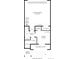 Lower level floor plan including garage, office and patio at 780 Josephine Way, Superior, CO 80027