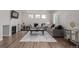 Inviting living room with a fireplace, wood floors, and stylish decor at 434 W 128Th Dr, Westminster, CO 80234