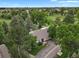 Stunning aerial view of home on the golf course at 13781 E Marina Dr # A, Aurora, CO 80014