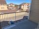 Private balcony overlooking community amenities and parking at 15700 E Jamison Dr # 5-307, Englewood, CO 80112