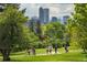 Scenic city park with walking path and skyline views at 1652 N Lafayette St # 1, Denver, CO 80218