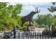 Outdoor bronze statue of an Elephant in a park with lush greenery and walking paths at 1652 N Lafayette St # 1, Denver, CO 80218