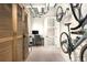 Unique storage area or office featuring bike racks and wood cabinets for optimized space at 1925 W 32Nd Ave # 502, Denver, CO 80211