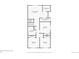 A detailed floor plan of a two-story home, showcasing the layout of bedrooms and bathrooms at 4780 W 102Nd Pl, Westminster, CO 80031