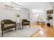Cozy living room with hardwood floors and modern decor create a relaxing and inviting space at 2641 N Clayton St, Denver, CO 80205