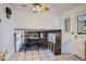 Bright entryway overlooking the lower level living room at 9270 Tennyson St, Westminster, CO 80031