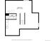 Basement floor plan featuring a large open area and a bathroom at 9521 Joyce Ln, Highlands Ranch, CO 80126