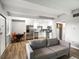 Inviting living area flows into a well-equipped kitchen, perfect for entertaining and everyday living at 384 S Ironton St # 408, Aurora, CO 80012