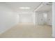 Spacious basement area with plush carpet, recessed lighting, and neutral color palette at 3643 S Mobile Way, Aurora, CO 80013