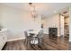 Dining area offering hardwood floors and natural light at 4343 E 96Th Way, Thornton, CO 80229