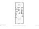 This floor plan shows the primary bedroom, bedroom, and bathroom with closet space at 3121 S Estes St, Lakewood, CO 80227