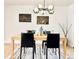 Stylishly designed dining room with modern decor and comfortable seating at 5563 E Jefferson Ave, Denver, CO 80237
