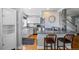 Bright kitchen with granite countertops and white cabinets at 2823 Jasmine St, Denver, CO 80207