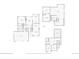 Detailed floor plan showcasing the layout of the three floors of the home, including the basement and garage at 884 W 124Th Dr, Denver, CO 80234