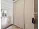 Bright entryway leads to the living area, featuring clean lines and modern design at 9700 E Iliff Ave # G70, Denver, CO 80231