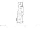 Detailed floor plan showing the layout of the main level, including the kitchen, dining room, and living room at 2564 N Emerson St, Denver, CO 80205