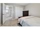 Simple bedroom with closet doors and neutral decor at 76 N Ider St, Aurora, CO 80018