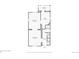 Floor plan showing the layout of the first floor, including a dining room, living room, kitchen, and bathroom at 263 N Logan St, Denver, CO 80203