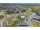 Primary-planned community featuring a pool, playground, and green spaces near attractive single-Gathering homes at 3575 White Rose Loop, Castle Rock, CO 80108
