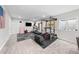 Basement gym featuring modern equipment, workout area, and ample space for fitness activities at 3575 White Rose Loop, Castle Rock, CO 80108