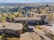 Ariel view of the community showing the well manicured landscaping, ponds and golf course nearby at 13618 E Bethany Pl # 306, Aurora, CO 80014