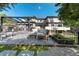 Backyard with patio, seating area, and pergola, offering a relaxing outdoor space at 4181 S Ivy Ln, Cherry Hills Village, CO 80111