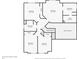 Second floor plan showing the layout of the rooms at 12277 Krameria St, Brighton, CO 80602