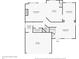 First floor plan showing the layout of the rooms at 12277 Krameria St, Brighton, CO 80602