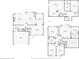 Floor plans for the first, second, and basement floors at 12277 Krameria St, Brighton, CO 80602
